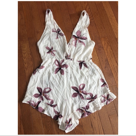 Free People White Two Step Romper - Picture 7 of 8